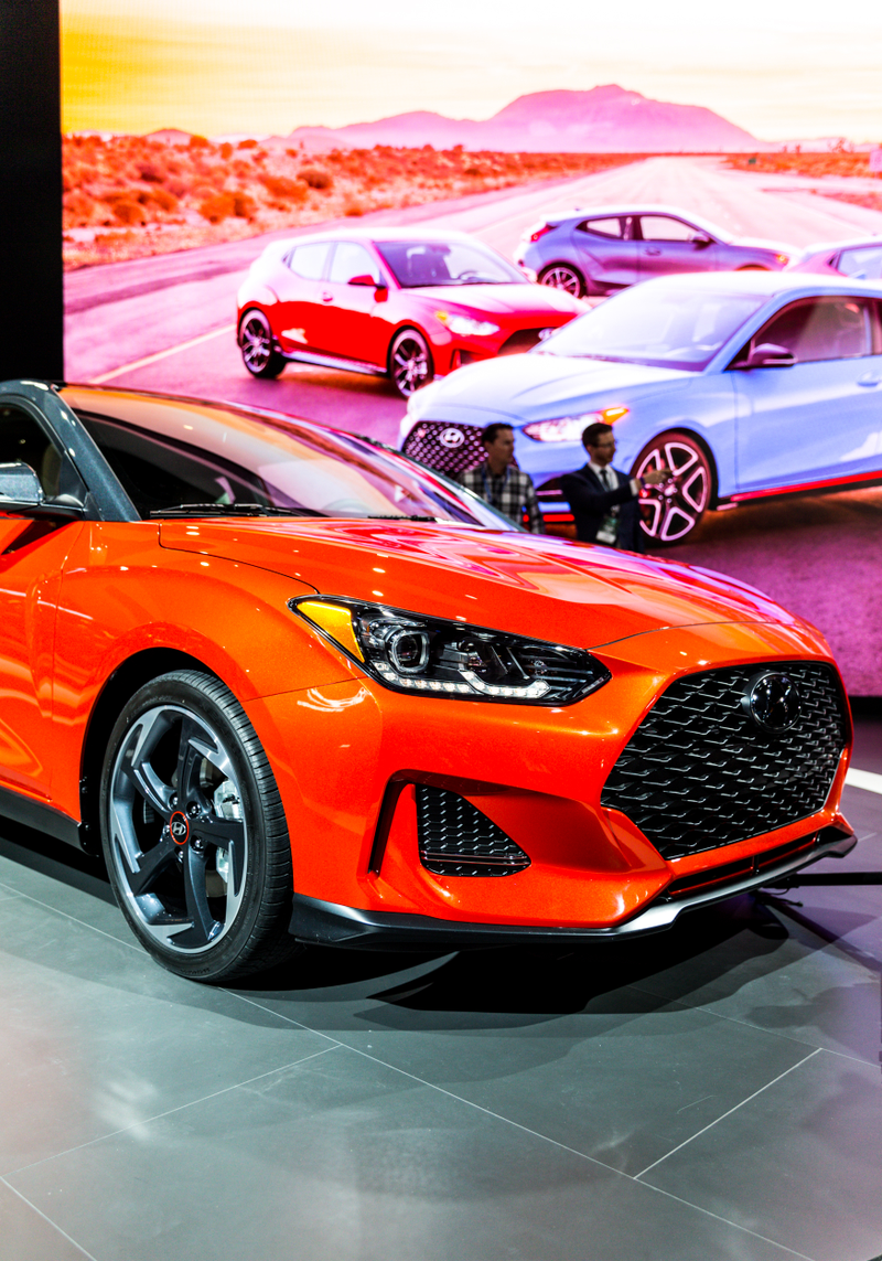 Illustration for article titled The 2019 Hyundai Veloster Keeps It Weird And Adds More Power